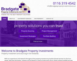 Bradgate Property Investments Website